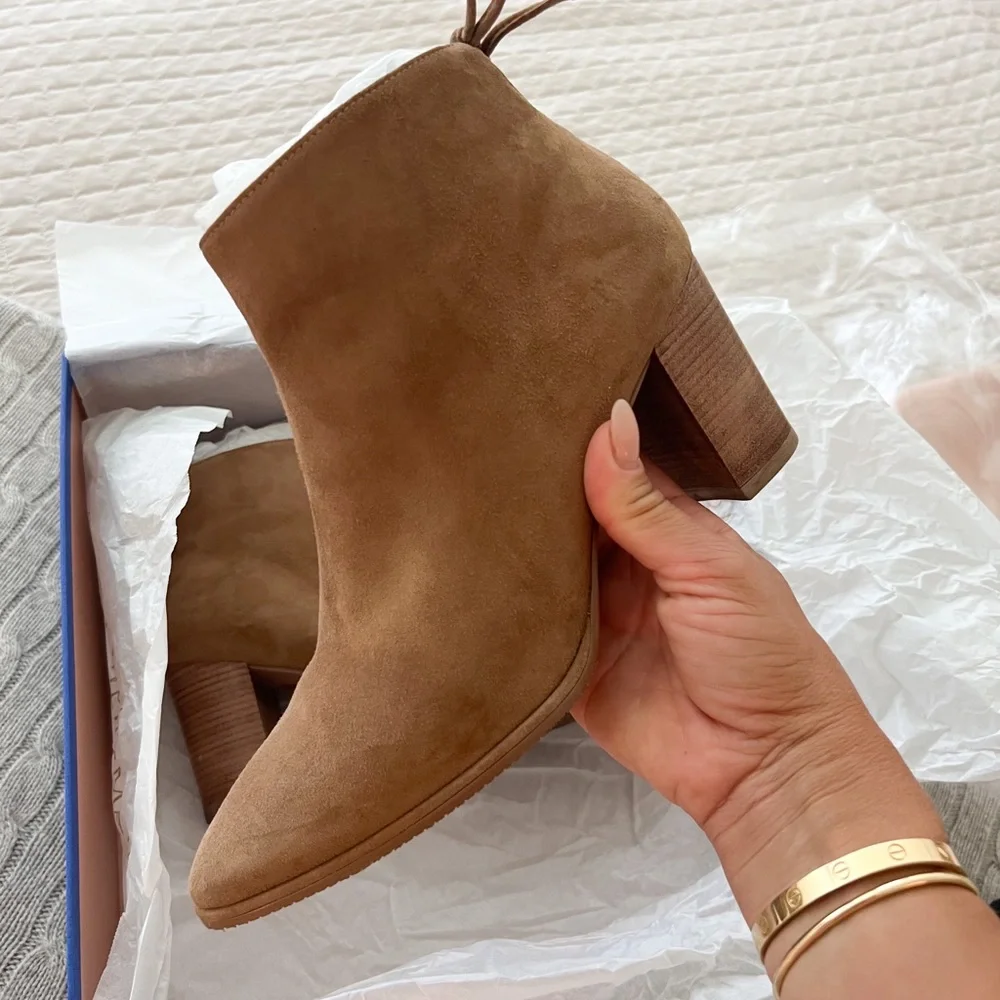 🛍 Stuart Weitzman The Gardiner Booty - Picture 8 of 11